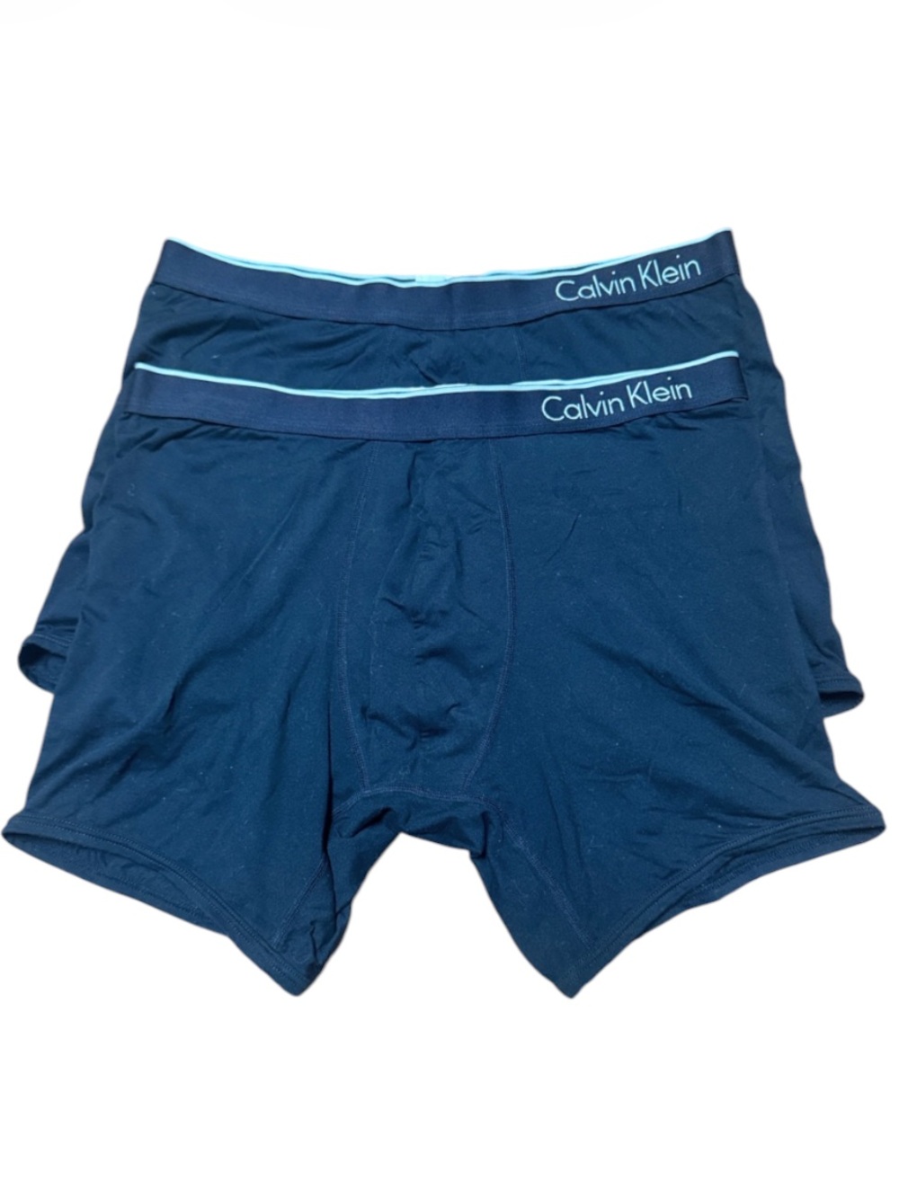 Calvin Klein CK One black 2-pack men’s boxer briefs size medium